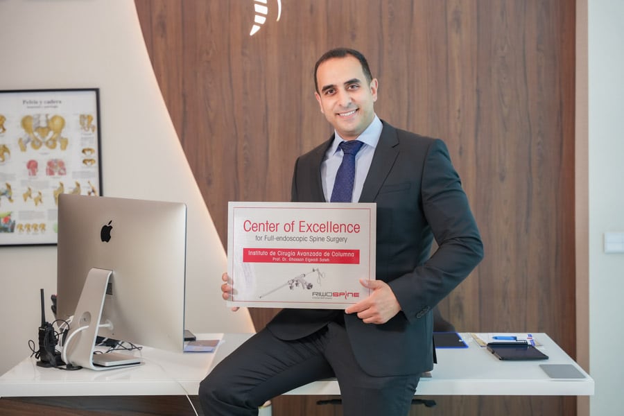 Riwospine Certificate of Excellence