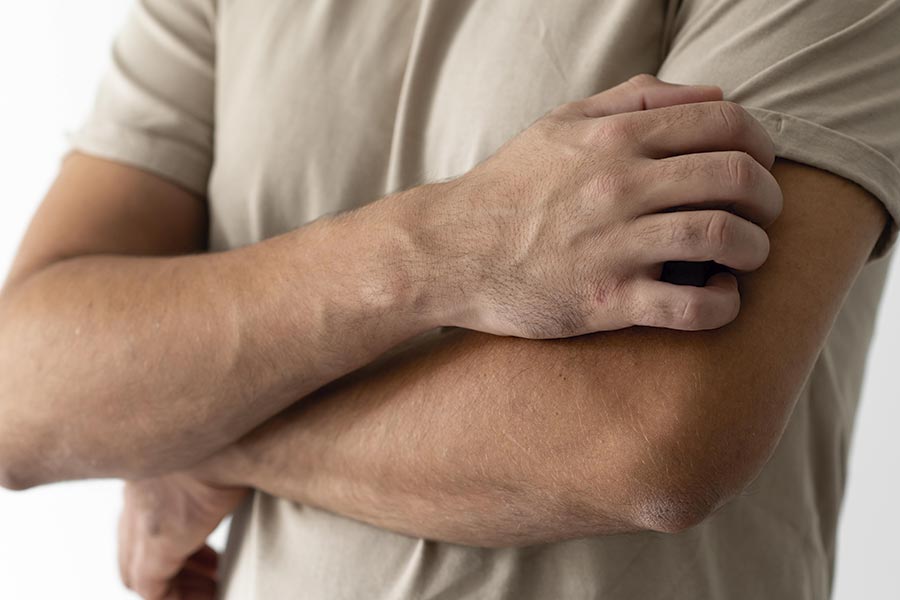 Dolor codo por fractura